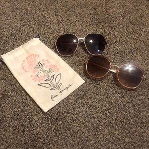 2 pairs of sunglasses